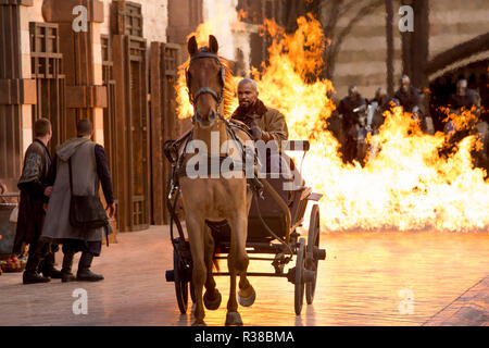 DATE DE SORTIE : Novembre 21, 2018 Title : Robin Hood STUDIO : Lionsgate Réalisateur : Otto Bathurst PLOT : UN gritty prendre le Robin Hood classique histoire. Avec : Jamie Foxx comme Little John. (Crédit Image : © Lionsgate Entertainment/photos) Banque D'Images