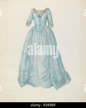 Robe de bal. En date du : ch. 1938. Dimensions : hors tout : 45,9 x 38 cm (18 1/16 x 14 15/16 in.). Médium : aquarelle et graphite sur papier. Musée : National Gallery of Art, Washington DC. Auteur : Nancy Crimi. Banque D'Images