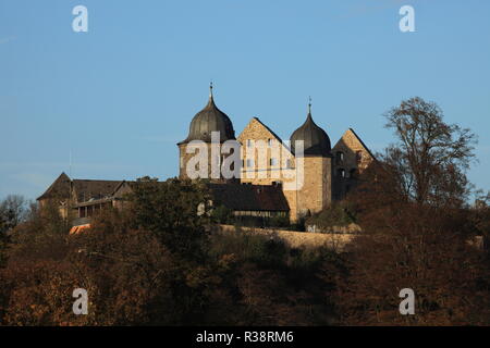 Château de La Belle au bois dormant dans le château de Sababurg Banque D'Images