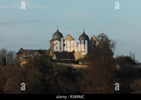 Château de La Belle au bois dormant dans le château de Sababurg Banque D'Images