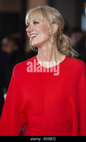 Londres, Royaume-Uni. 21 Nov, 2018. Joely Richardson assiste à la première mondiale de "survivre avec les proches de Noël' à vue West End. Crédit : Gary Mitchell/SOPA Images/ZUMA/Alamy Fil Live News Banque D'Images