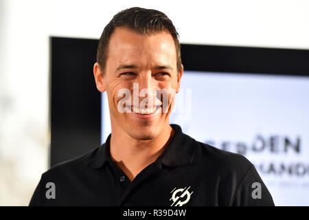 Munich, Allemagne. 21 Nov, 2018. Dominik Klein, Champion du Monde 2007 et Ambassadeur de la Coupe du Monde de Munich seule image, une seule image, portrait, portrait, portrait. Conférence de presse "50 jours pour la Coupe du Monde de Handball 2019' sur 21.11.2018 à Munich. Utilisation dans le monde entier | Credit : dpa/Alamy Live News Banque D'Images