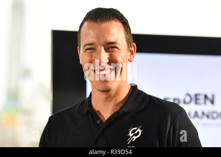 Munich, Allemagne. 21 Nov, 2018. Dominik Klein, Champion du Monde 2007 et Ambassadeur de la Coupe du Monde de Munich seule image, une seule image, portrait, portrait, portrait. Conférence de presse "50 jours pour la Coupe du Monde de Handball 2019' sur 21.11.2018 à Munich. Utilisation dans le monde entier | Credit : dpa/Alamy Live News Banque D'Images