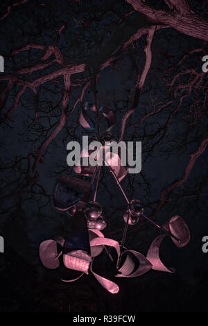 Harrogate, North Yorkshire, UK. 21 novembre 2018. Jardin d'hiver Presse Illuminations événement tenu au RHS Gardens Harlow Carr, Harrogate, North Yorkshire, Royaume-Uni Crédit : Pris Light Photography Limited/Alamy Live News Banque D'Images