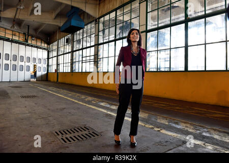 Rome, Italie. 22 Nov, 2018. Rome, Virginie Raggi Crédit : agence photo indépendante/Alamy Live News Banque D'Images