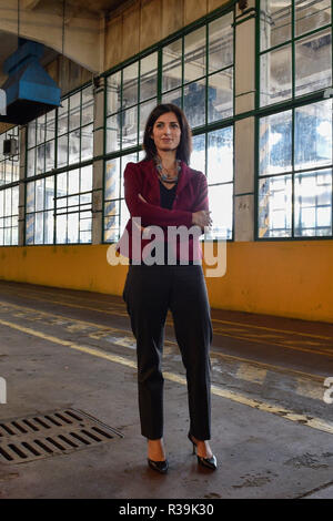 Rome, Italie. 22 Nov, 2018. Rome, Virginie Raggi Crédit : agence photo indépendante/Alamy Live News Banque D'Images