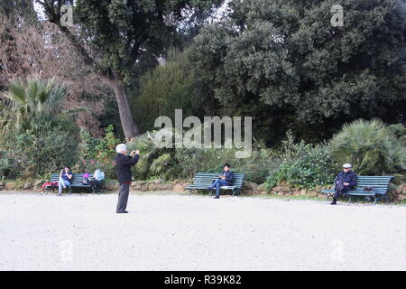 Rome, Italie. 22 Nov 2018. Après la pluie forte unseasonal temps chaud 18 degrés retourne à Rome Italie Crédit : Gari Wyn Williams/Alamy Live News Banque D'Images