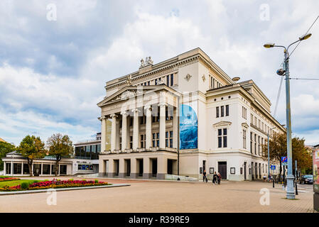 L'Opéra National de Lettonie. Riga, Lettonie, Pays Baltes, Europe. Banque D'Images