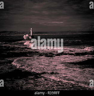 Phare d'Aberdeen en Écosse Banque D'Images