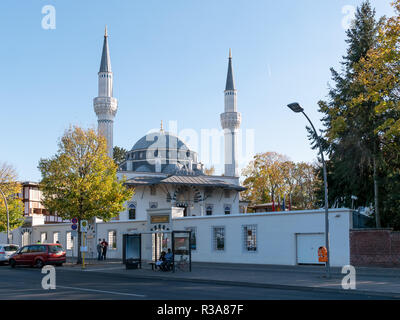 BERLIN, ALLEMAGNE - 21 octobre 2018 : Sehitlik mosquée de Berlin, Allemagne Banque D'Images