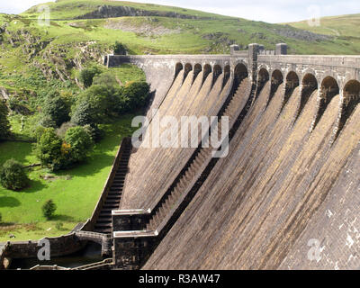 Le réservoir du barrage de clearwen Banque D'Images