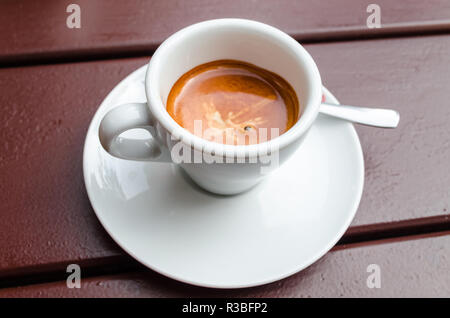 Café, cappuccino Banque D'Images