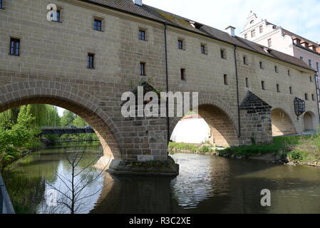 Lunettes de ville à Amberg Banque D'Images