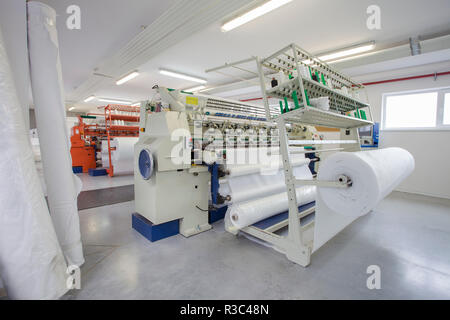 Usine textile Banque D'Images