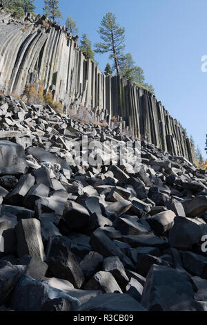 Devils Postpile National Monument,,, Mammoth Mountain Mammoth Lakes, California, USA Banque D'Images