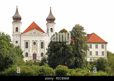 Pfarrkirche sankt tertulin au monastère de schlehdorf Banque D'Images