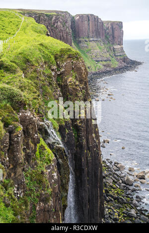 Kilt Rock Cascade, Ecosse, Royaume-Uni Banque D'Images