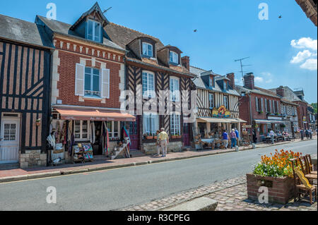 Beuvron en auge, Normandie, France Banque D'Images