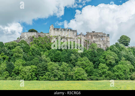 Royaume-uni, Ecosse, Stirling. Le Château de Stirling, construit par les rois, James Stewart James IV, V et VI James au 16ème siècle Banque D'Images