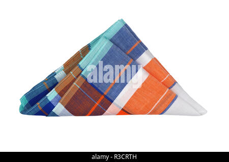 Vérifié en tissu Banque D'Images