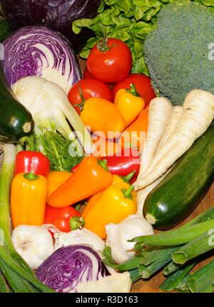 Les légumes frais biologiques Banque D'Images