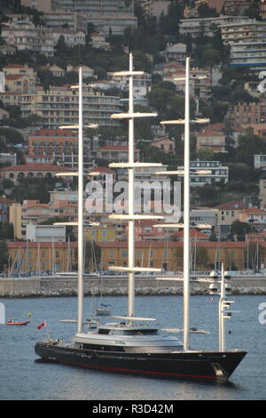 Super yacht Maltese Falcon Banque D'Images