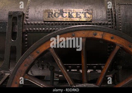 Stephenson's Rocket Banque D'Images