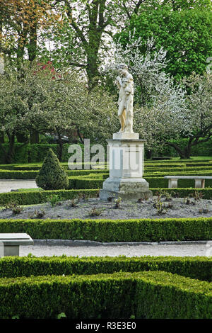 Parc de Sanguszko palace à Lubartow. La voïvodie de Lublin. Pologne Banque D'Images