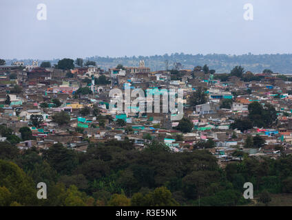 La vieille ville de Harar Jugol, Harari, Harar, Éthiopie Région Banque D'Images