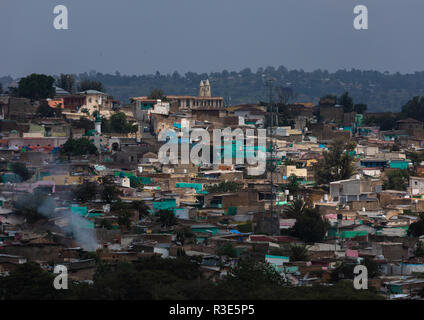 La vieille ville de Harar Jugol, Harari, Harar, Éthiopie Région Banque D'Images