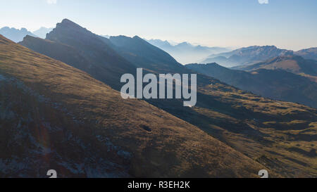 Randonnée dans les Alpes suisses Banque D'Images