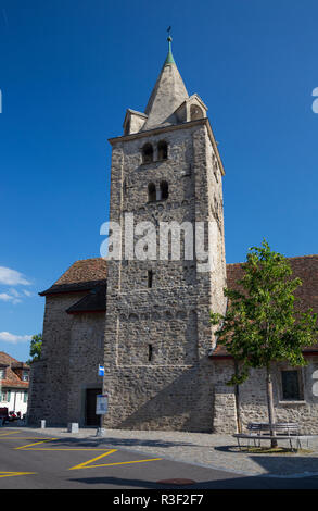 Église paroissiale de Corsier, Suisse Banque D'Images