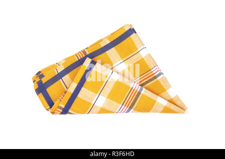 Vérifié en tissu Banque D'Images