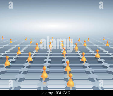 hiérarchie Banque D'Images