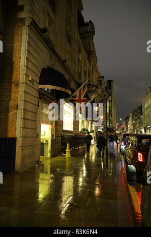 Arlington Street Londres à la nuit du Nord Banque D'Images