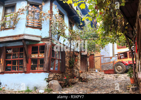 La Turquie, Marmara, Bursa, Village de Cumalikizik. Site du patrimoine de l'UNESCO. Banque D'Images