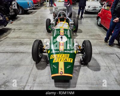 Milan, Lombardie Italie - Novembre 23 , 2018 - Formule Monoplace 875 Monza dans Milano Autoclassica édition 2018 à Fiera Milano Rho : Crédit Armando Borges/Alamy Live News Banque D'Images