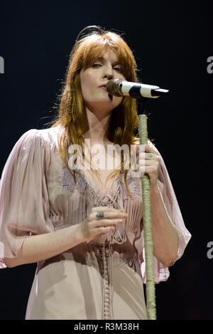 Manchester, UK. 23 novembre 2018. Florence et la Machien effectue à la Manchester Arena, en Angleterre. 23-11-2018 Crédit : Gary Stafford/Alamy Live News Banque D'Images