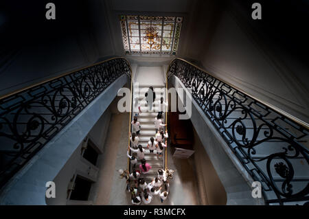 Buenos Aires, Argentine - 19 octobre 2011 : Les élèves de l'école élémentaire se rendant sur le Tigre, Musée d'art à Buenos Aires. Banque D'Images