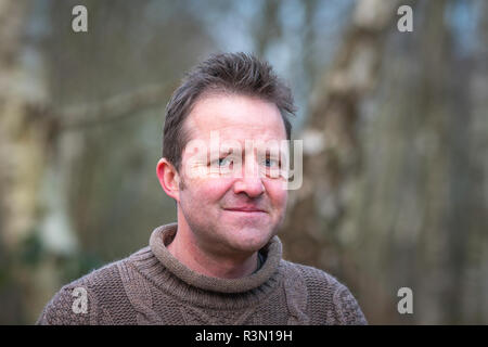 Fergus Collins Éditeur de Magazine Countryfile. Banque D'Images