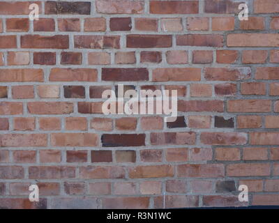 Un mur de brique pour les fonds Banque D'Images