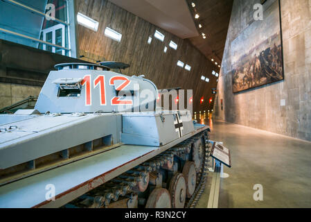 Le Canada, l'Ontario, Ottawa, Musée canadien de la guerre, WW2-era, allemand Panzer II tank Banque D'Images