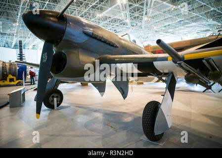 Le Canada, l'Ontario, Ottawa, Musée canadien de l'aviation, à l'époque de la seconde guerre mondiale chasseur Hawker Typhoon Banque D'Images