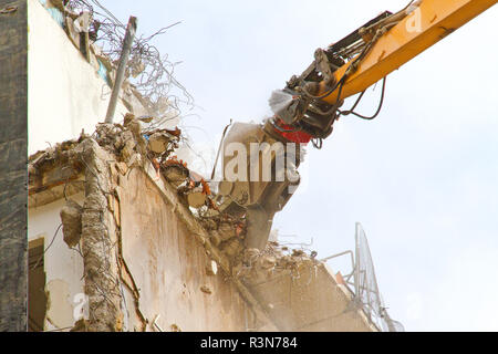 Travaux de démolition Banque D'Images