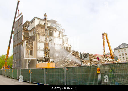 Travaux de démolition Banque D'Images