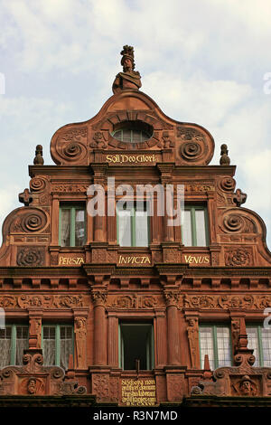 Chambre de chevaliers à Heidelberg Banque D'Images