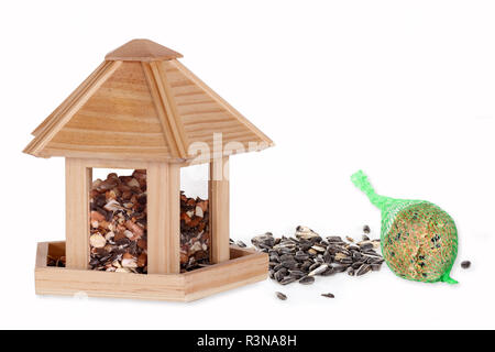 Cabane avec l'alimentation Banque D'Images