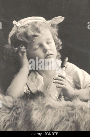 Image style victorien classique vintage enfants Banque D'Images