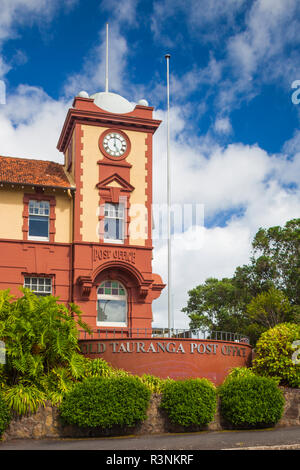 Nouvelle Zélande, île du Nord, Tauranga. Vieux Bureau de poste Tauranga Banque D'Images