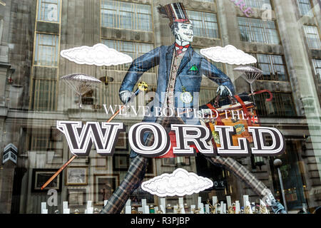 Ville de Londres Angleterre, centre financier britannique, Penhaligon's, Cornhill, British Luxury parfum shop, vitrine, marketing, affichage, UK GB English Europ Banque D'Images